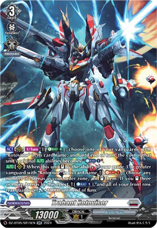 Image for Trabant Rotovisor (SR) (DZ-BT05: Omniscient Awakening) (DZ-BT05/SR15EN) - Cardfight Vanguard