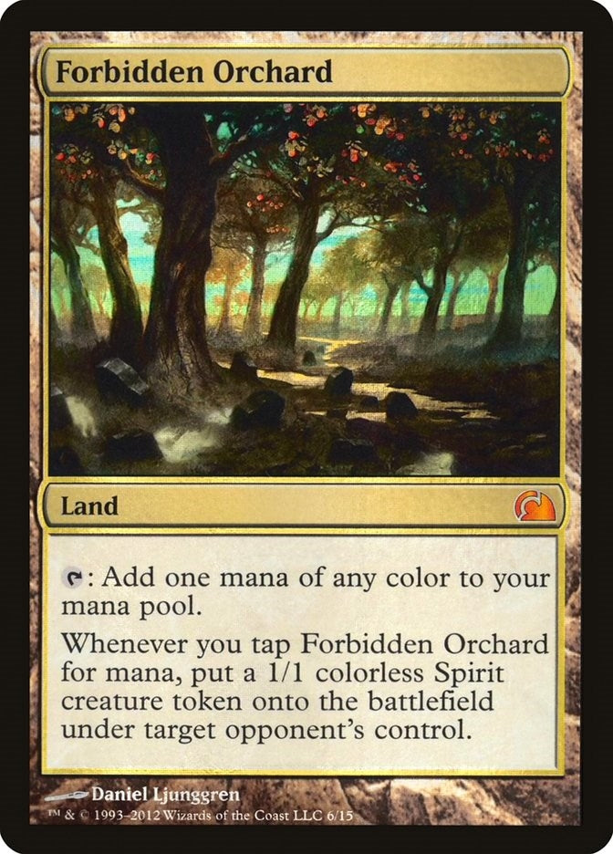 Image for Forbidden Orchard (From the Vault: Realms) (6) - Magic: The Gathering