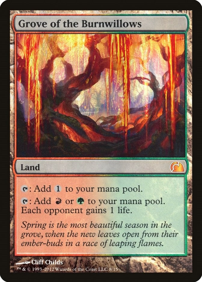 Image for Grove of the Burnwillows (From the Vault: Realms) (8) - Magic: The Gathering