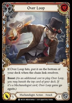 Over Loop (Red) (Normal) - Arcane Rising - Unlimited (Common) [ARC-U-ARC020]