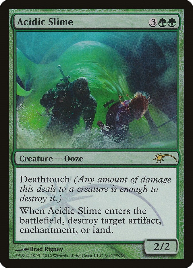 Image for Acidic Slime (FNM Promos) (6) - Magic: The Gathering