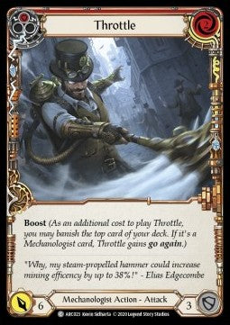 Throttle (Red) (Normal) - Arcane Rising - Unlimited (Common) [ARC-U-ARC023]