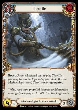 Throttle (Blue) (Normal) - Arcane Rising - Unlimited (Common) [ARC-U-ARC025]
