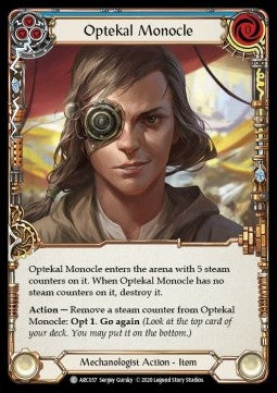Optekal Monocle (Normal) - Arcane Rising - Unlimited (Common) [ARC-U-ARC037]