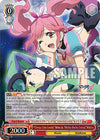Image for "Creepy Cute Lovely" Reina & "MechaMecha Cutesy" Makina (DCR) (MACROSS Delta Premium Booster) (MDE/SE45E33DCR DCR) - Weiss Schwarz