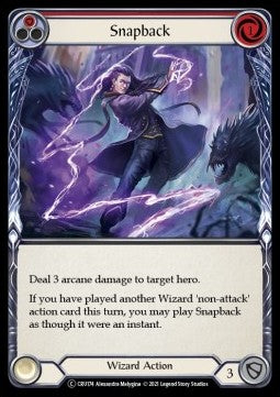 Snapback (Red) (Normal) - Crucible of War - Unlimited (Common) [CRU-U-CRU174]