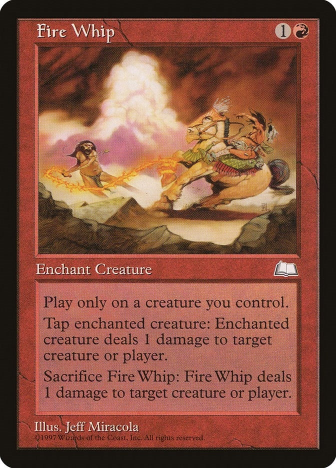 Image for Fire Whip (Weatherlight) - Magic: The Gathering