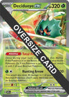 Image for Decidueye ex (Jumbo Cards) (015/197) - Pokemon
