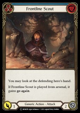 Frontline Scout (Blue) (Normal) - Monarch - Unlimited (Common) [MON-U-MON274]