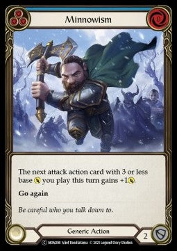 Minnowism (Blue) (Normal) - Monarch - Unlimited (Common) [MON-U-MON298]