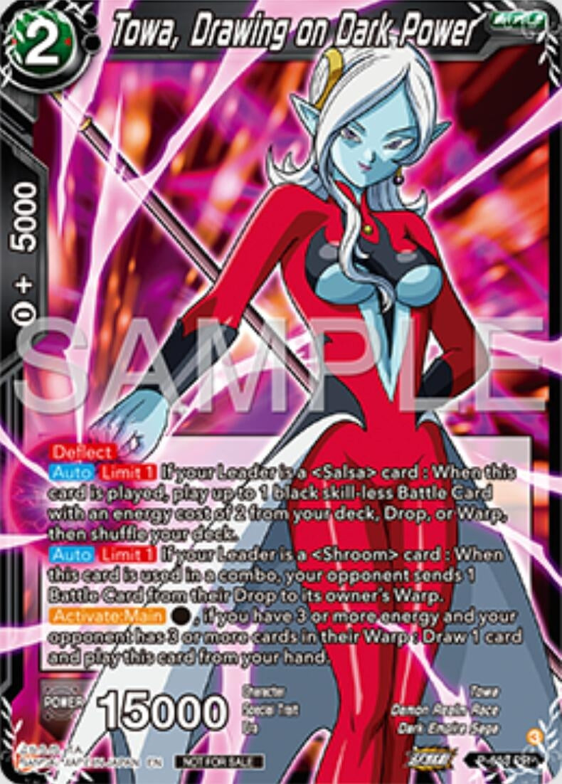 Image for Towa, Drawing on Dark Power (Tournament Promotion Cards) (P-653) - Dragon Ball Super: Masters