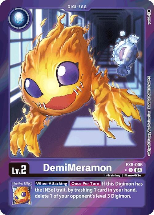 Image for DemiMeramon (Limited Foil) (EX8-006 U)