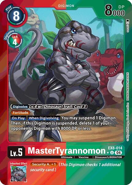 Image for MasterTyrannomon (Limited Foil) (EX8-014 U)