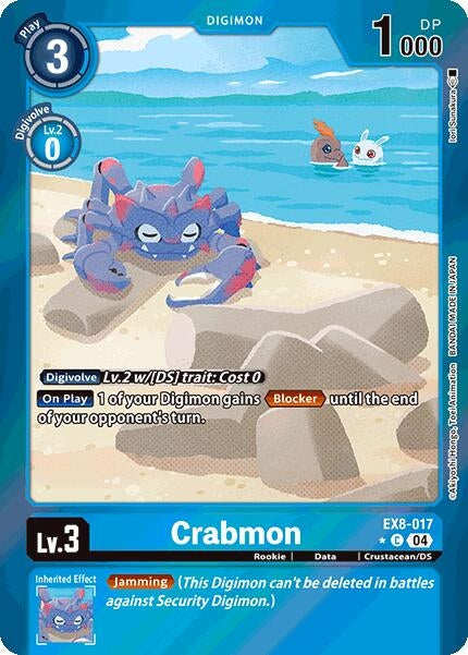 Image for Crabmon (Limited Foil) (EX8-017 C)