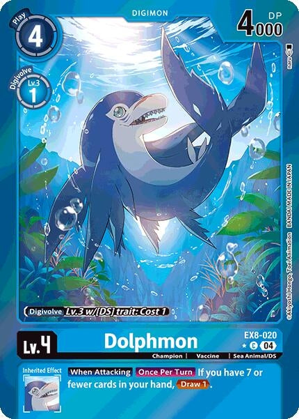 Image for Dolphmon (Limited Foil) (EX8-020 C)