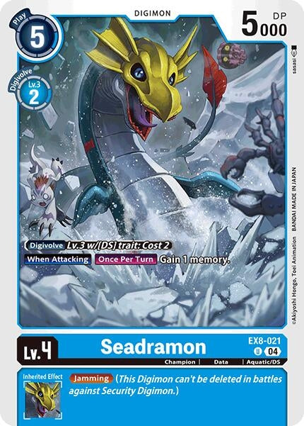 Image for Seadramon (EX8-021 U)