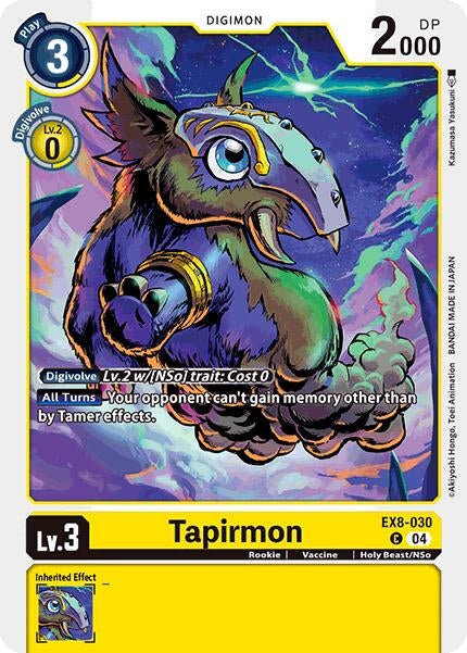 Image for Tapirmon (EX8-030 C)