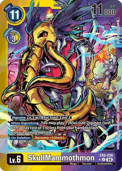 Image for SkullMammothmon (Limited Foil) (EX8-036 U)