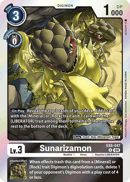 Image for Sunarizamon (EX8-047 R)