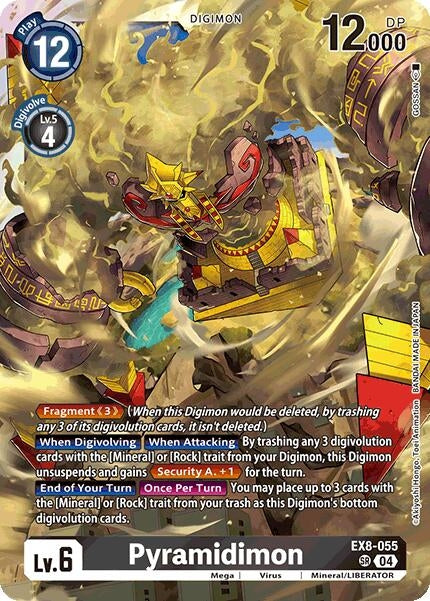 Image for Pyramidimon (EX8-055 SR)