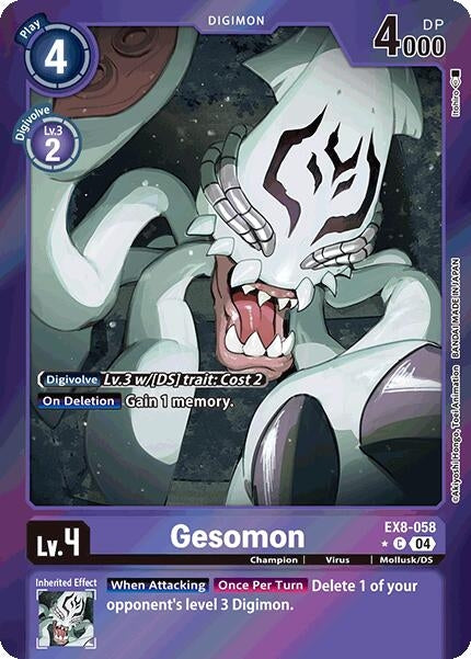 Image for Gesomon (Limited Foil) (EX8-058 C)