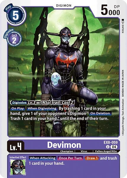 Image for Devimon (EX8-059 U)