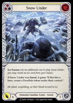 Snow Under (Yellow) (Normal) - Tales of Aria - Unlimited (Common) [ELE-U-ELE023]