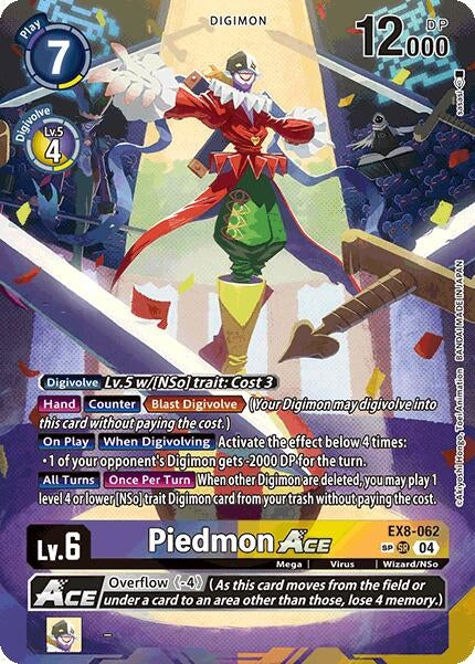 Image for Piedmon ACE (Textured) (EX8-062 SR)