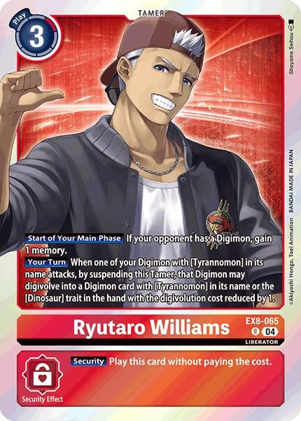 Image for Ryutaro Williams (EX8-065 R)