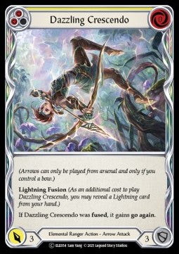 Dazzling Crescendo (Yellow) (Normal) - Tales of Aria - Unlimited (Common) [ELE-U-ELE054]