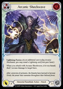 Arcanic Shockwave (Yellow) (Normal) - Tales of Aria - Unlimited (Common) [ELE-U-ELE074]