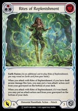 Rites of Replenishment (Red) (Normal) - Tales of Aria - Unlimited (Common) [ELE-U-ELE079]