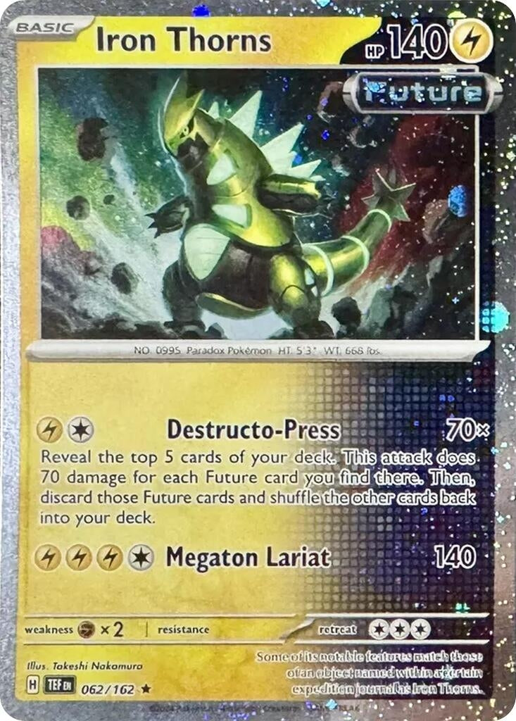 Image for Iron Thorns - 062/162 (Cosmos Holo) (Miscellaneous Cards & Products) (062/162) - Pokemon