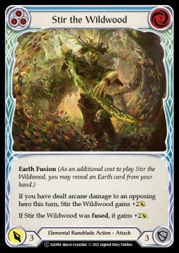 Stir the Wildwood (Blue) (Normal) - Tales of Aria - Unlimited (Common) [ELE-U-ELE084]