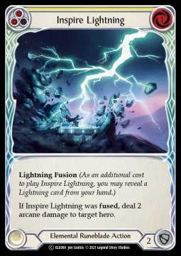 Inspire Lightning (Yellow) (Normal) - Tales of Aria - Unlimited (Common) [ELE-U-ELE089]