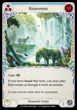 Rejuvenate (Blue) (Normal) - Tales of Aria - Unlimited (Common) [ELE-U-ELE108]