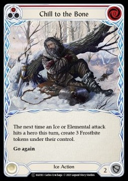 Chill to the Bone (Red) (Normal) - Tales of Aria - Unlimited (Common) [ELE-U-ELE163]