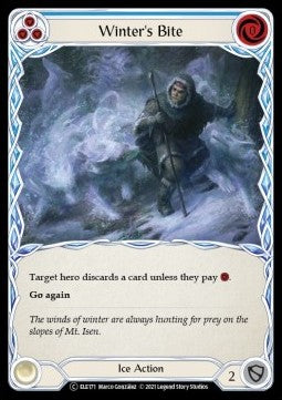 Winters Bite (Blue) (Normal) - Tales of Aria - Unlimited (Common) [ELE-U-ELE171]