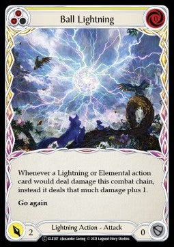 Ball Lightning (Yellow) (Normal) - Tales of Aria - Unlimited (Common) [ELE-U-ELE187]
