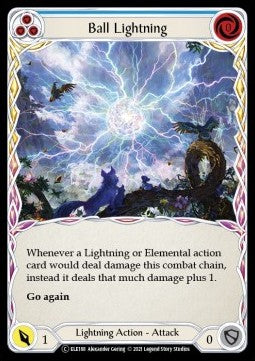 Ball Lightning (Blue) (Normal) - Tales of Aria - Unlimited (Common) [ELE-U-ELE188]