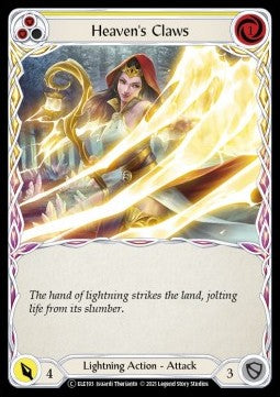 Heaven's Claws (Yellow) (Normal) - Tales of Aria - Unlimited (Common) [ELE-U-ELE193]