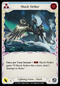 Shock Striker (Blue) (Normal) - Tales of Aria - Unlimited (Common) [ELE-U-ELE197]