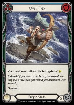 Over Flex (Blue) (Normal) - Tales of Aria - Unlimited (Common) [ELE-U-ELE221]