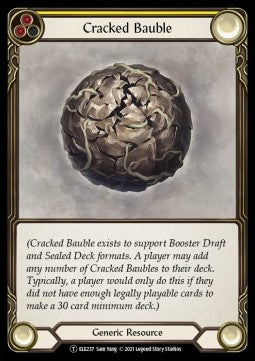 Cracked Bauble (Normal) - Tales of Aria - Unlimited (Token) [ELE-U-ELE237]