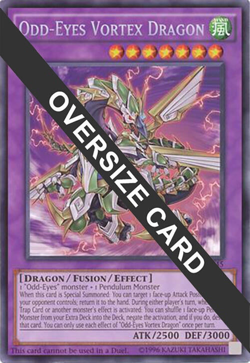 Image for Odd-Eyes Vortex Dragon (Oversized) (Miscellaneous Promotional Cards) (DOCS-EN045) - YuGiOh
