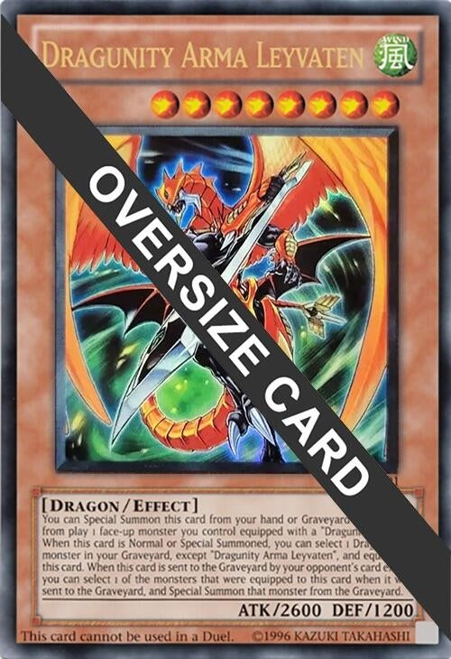 Image for Dragunity Arma Leyvaten (Oversized) (Miscellaneous Promotional Cards) (SDDL-EN001) - YuGiOh