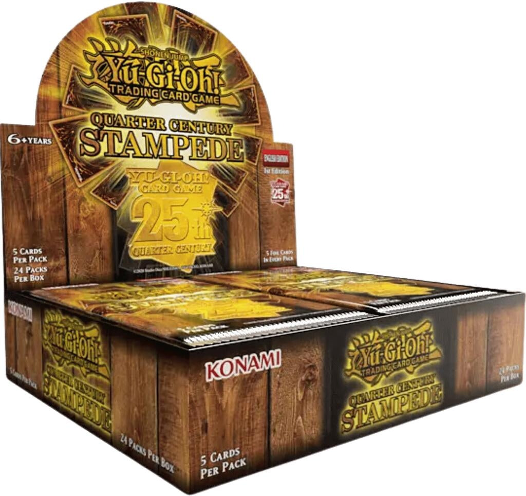 Image for Quarter Century Stampede Booster Box - YuGiOh