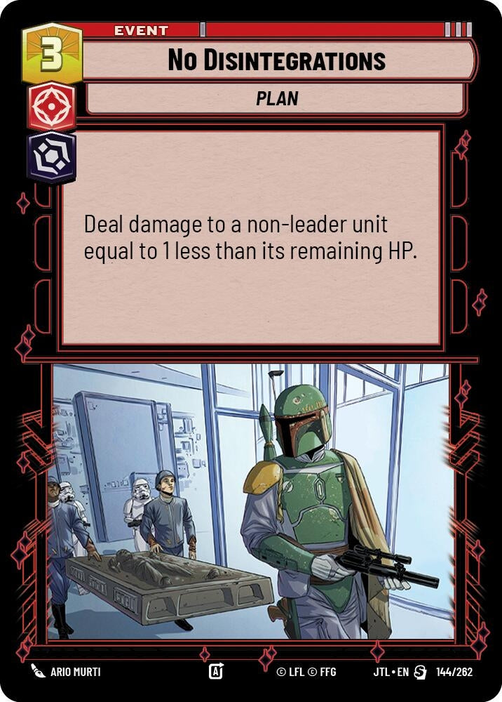 Image for No Disintegrations (Jump to Lightspeed) (144/262) - Star Wars: Unlimited