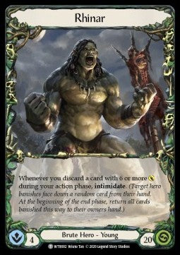 Rhinar // Dorinthea (Normal) - Welcome to Rathe - Unlimited (Token) [WTR-U-002/114]