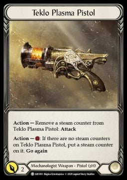 Teklo Plasma Pistol // Kano (Normal) - Arcane Rising - Unlimited (Token) [ARC-U-003/114]